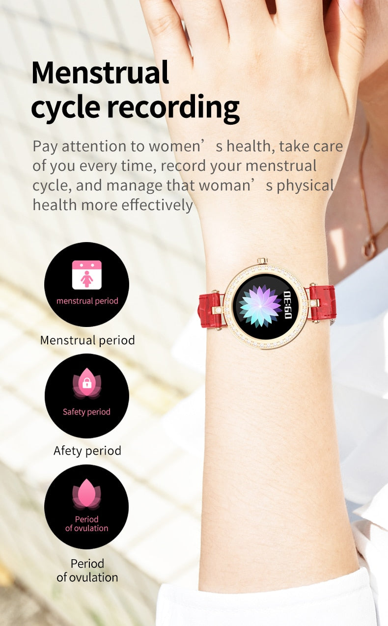 Full screen weather Heart Rate Monitor Smart Watch