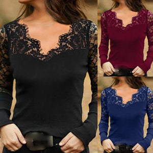 Sexy Strapless Pullover V-neck Blouse