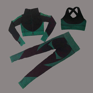 Yoga Sportswear Fitness Bra Sports Suits
