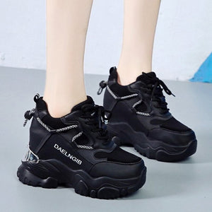 Fashion 8cm High Heels Wedge Shoes