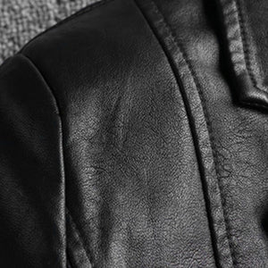 Lautaro Spring Elegant Black Light Soft Faux Leather Blazer Long Sleeve Slim Fit Luxury Women Blazers and Jackets Fashion 2021