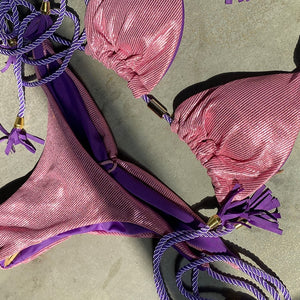 Bright Bikini Set 2022 Swimwear Swimsuit Woman Sexy Bathing Suits Two-Piece Bikinis Triangle Bandage BrazilianBikini Beachwear