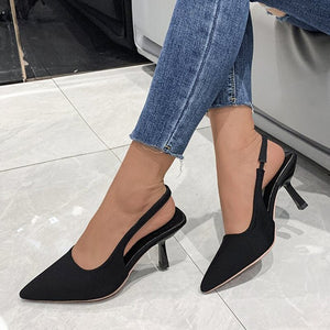 Women High Heel Sandals 2022 New Party Women Shoes Comfortable Soft Women Pumps Casual Footwear Ladies Shoes Zapatillas Mujer