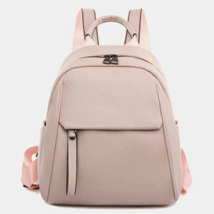 Medium PU Leather Backpack