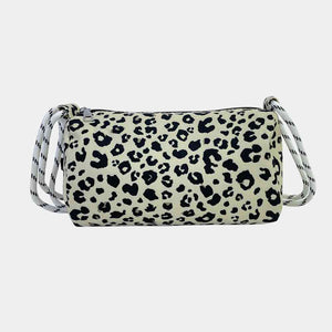 Animal Print Nylon Handbag