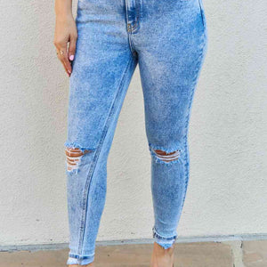 Kancan Emma Full size High Rise Distressed Skinny Jeans