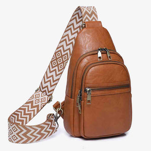 Adored It's Your Time PU Leather Sling Bag