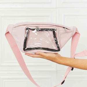 Fame Doing Me Waist Bag in Pink