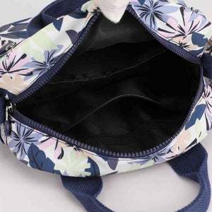 Floral Nylon Handbag