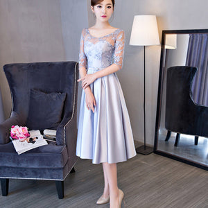 Blue Color Prom Dress Elegant Party Women Evening Dresses